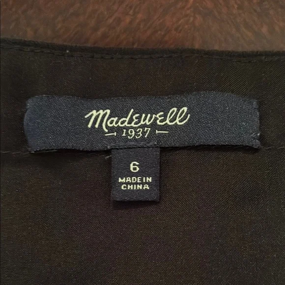 Madewell Black Sheath Midi Dress Spaghetti Strap - Picture 9 of 12